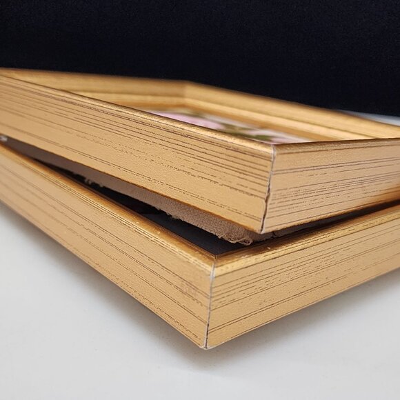 Vintage Framed Pink Rose Oil Paintings By B. Fox Set Of 2 - Picture 12 of 12